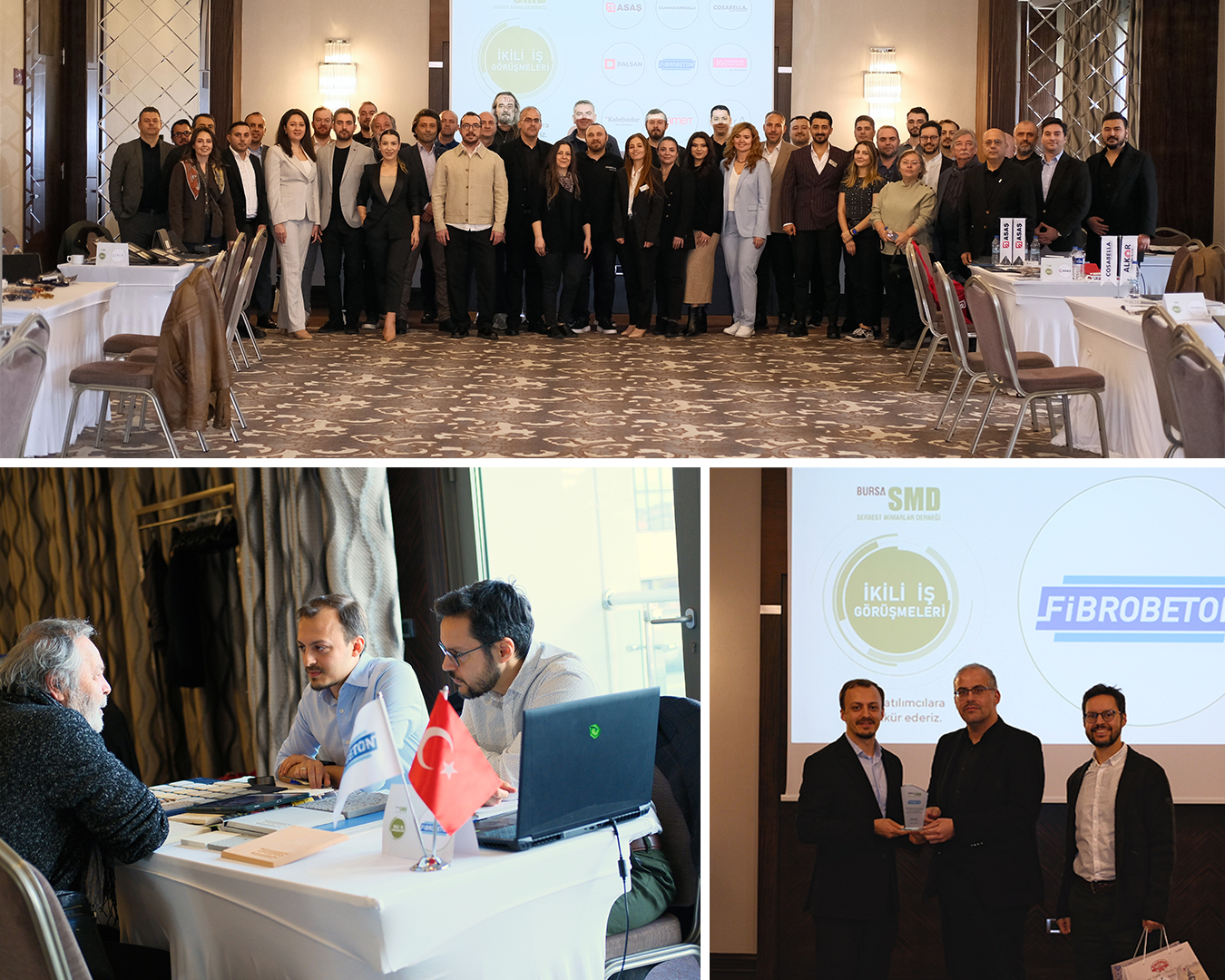 FIBROBETON MET WITH THE ARCHITECTURE SECTOR AT THE BURSA SMD EVENT.