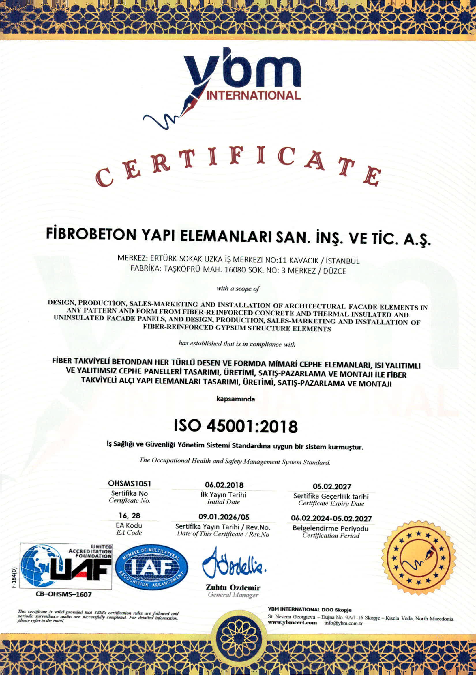 ISO 45001:2018