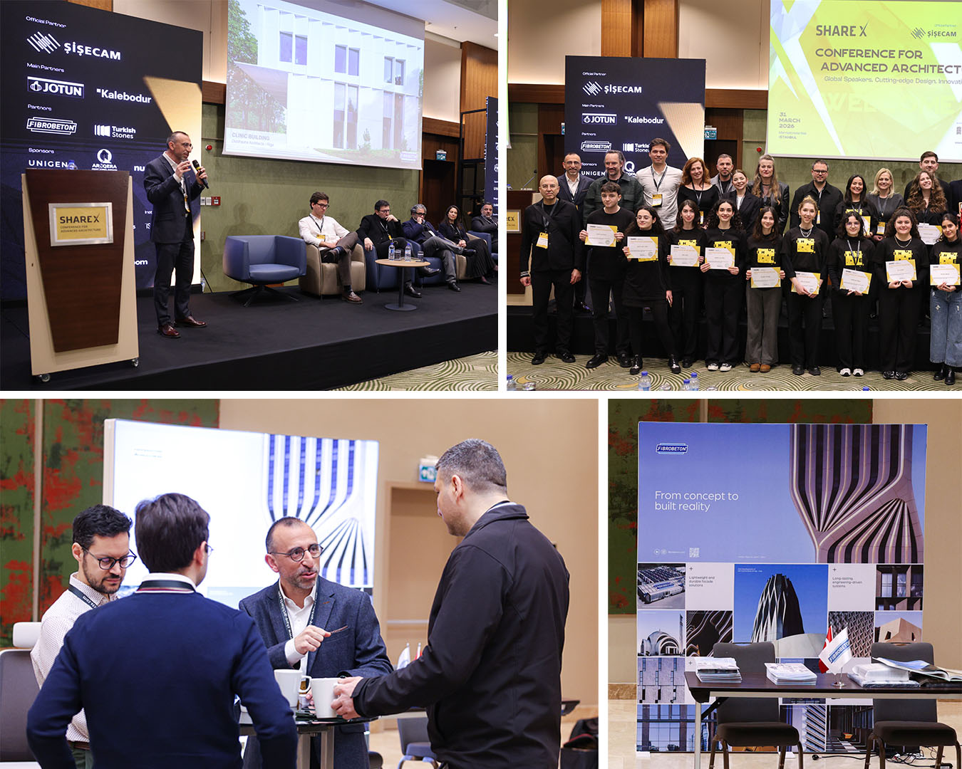 SHARE X - ADVANCED ARCHITECTURE EVENT, SPONSORED BY FIBROBETON.