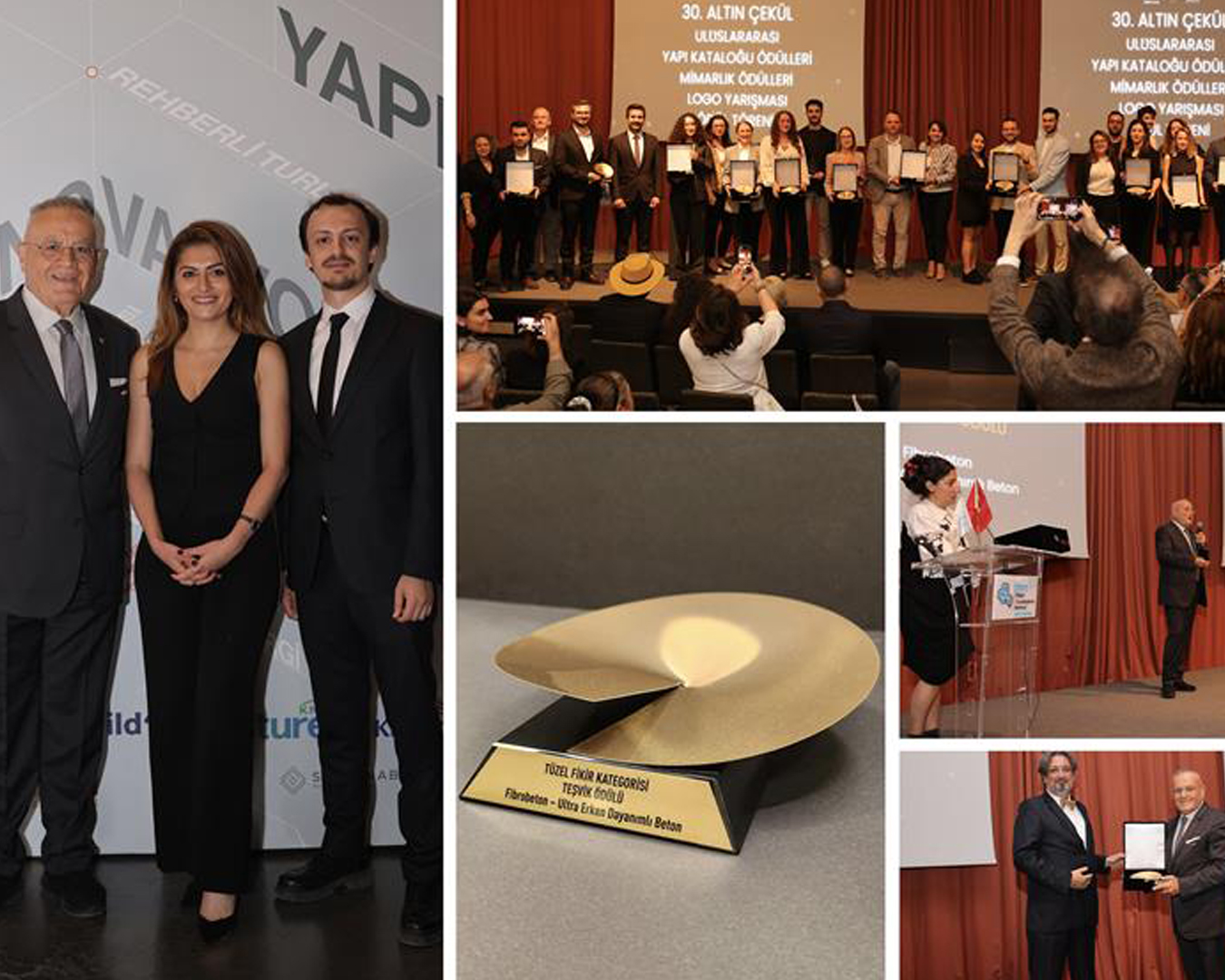 JURY INCENTIVE AWARD TO FİBROBETON AT THE 30TH ALTIN ÇEKÜL AWARDS