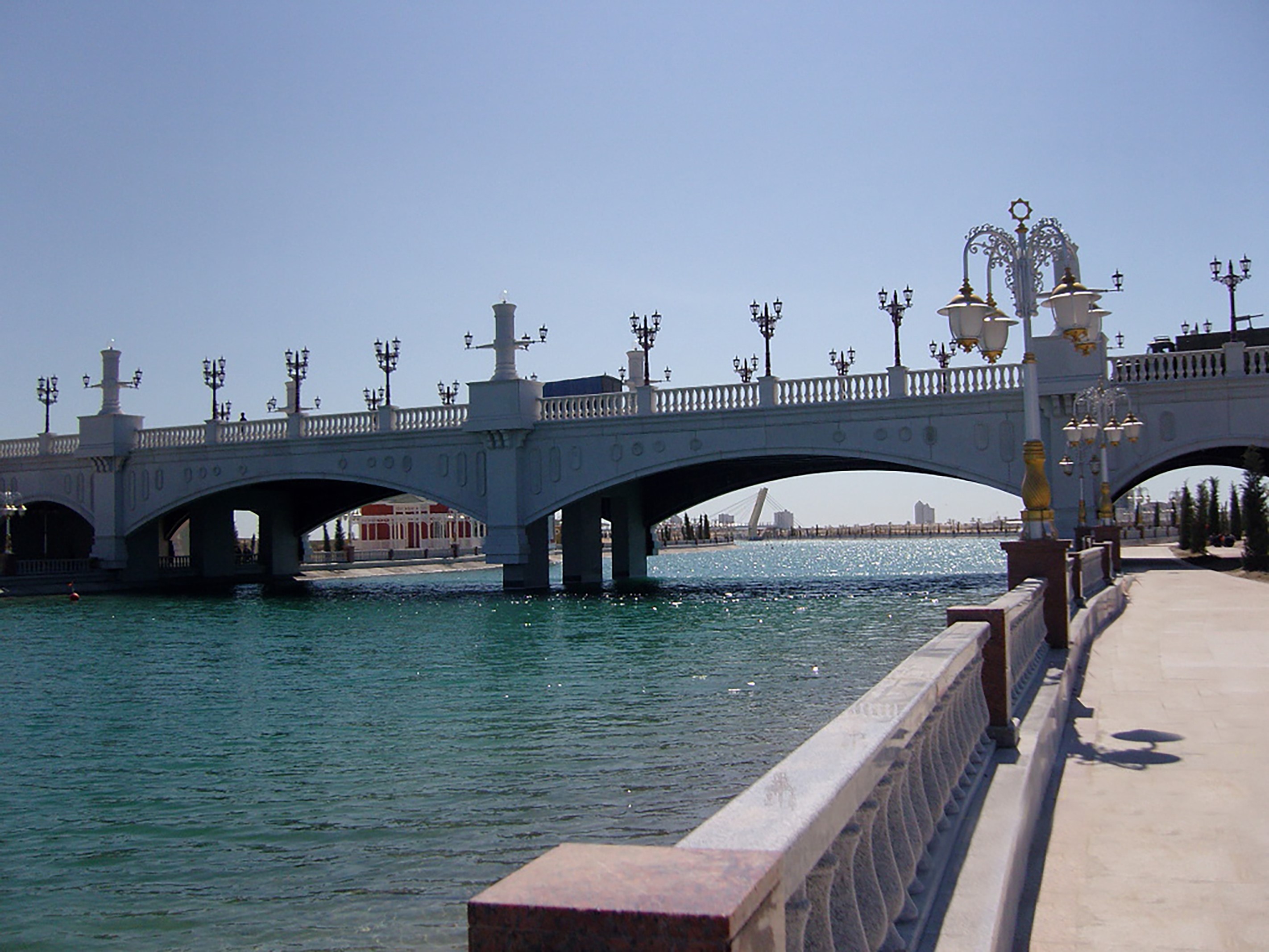 Fibrobeton Awaza Kanalı Köprüsü 2